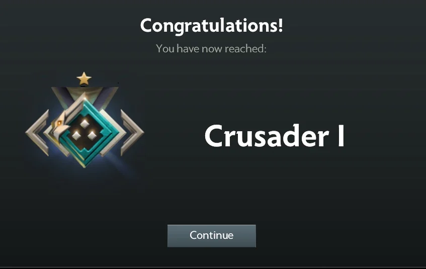 crusader rank dota 2